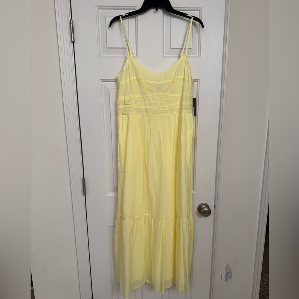 NWT Universal Thread Yellow Maxi Dress